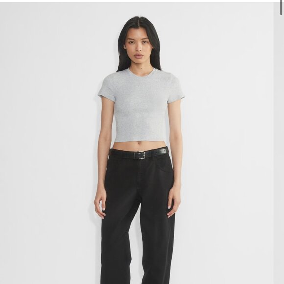 Aritzia Tna HomeStretch Crew Waist T-Shirt - Picture 1 of 5
